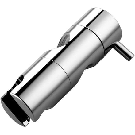 Verstelbare douchekophouder voor glijstang, railkopbeugelhouder, handdouchekophouder 22mm gray