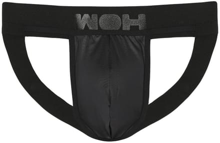 WOH heren microfiber jockstrap night universe zwart