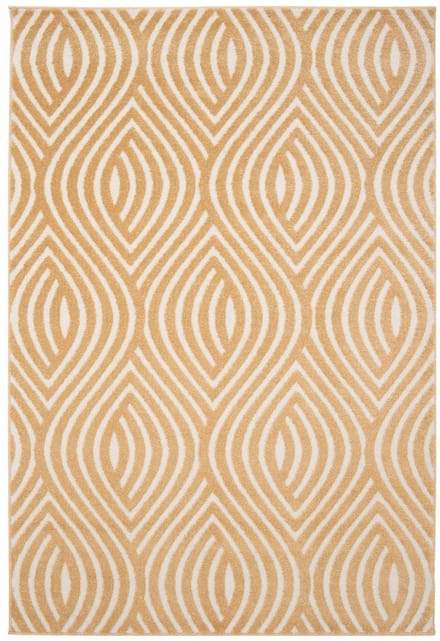 Retro vloerkleed - Forme Courant abrikoos 200x290