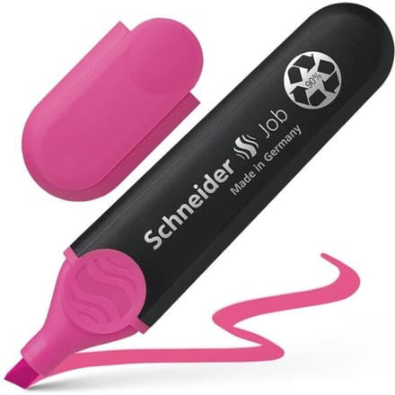 Schneider markeerstift - tekstmarker - Job 150 - rose - S-1509