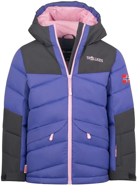 Trollkids Narvik Pro Jas Blauw 128 cm Meisjes