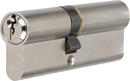 S2 veiligheidscilinder S6 40/55 SKG 2, dubbele profielcilinder (verschillend sluitend)