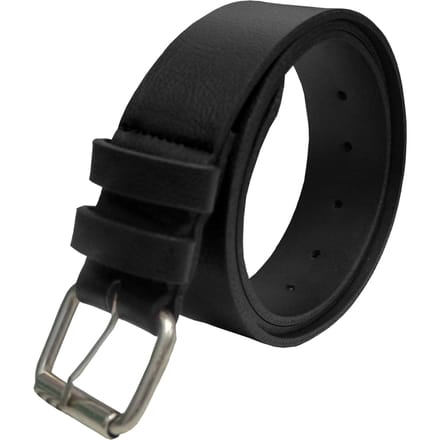Kruze Heren Zwart Leren Riem