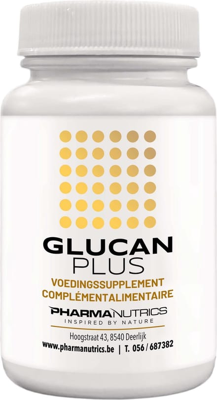 Glucan Plus PharmaNutrics – Beta-Glucanen & Zink Voor Immuun Support (30 V-Caps)