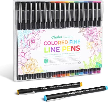 Ohuhu - Hana Highway - Fineliners – set van 18
