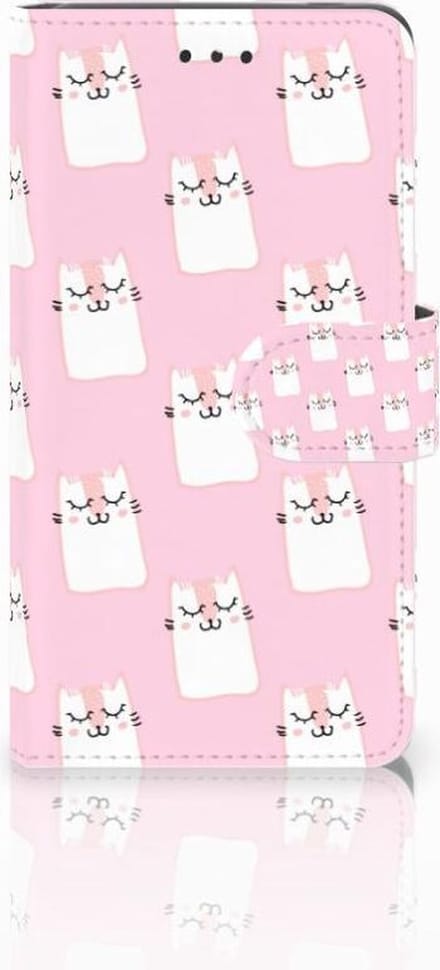 Nokia 7 Telefoonhoesje met Pasjes Sleeping Cats