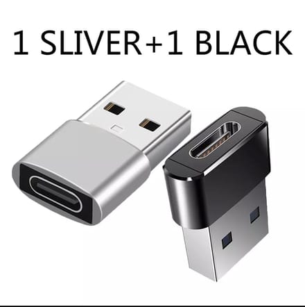 USB-C naar USB-A Adapter 2 stuks