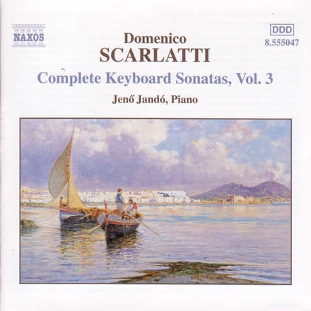 Jeno Jandó - Scarlatti: Keyboard Sonatas 3 (CD)