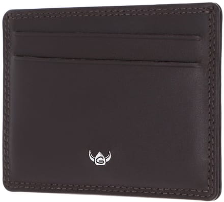 Golden Head Leren kaarthouder Polo RFID Protect Kartenetui 4448 Dunkelbraun donkerbruin