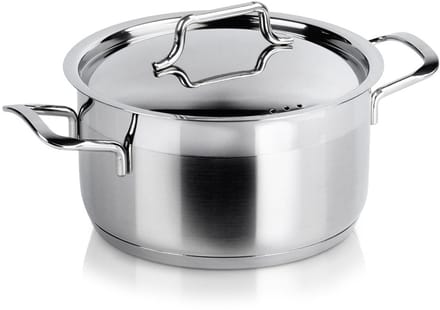 Orion Anett Serie - Roestvrijstalen Pan - 18 cm - 2,3 L - Inclusief Deksel