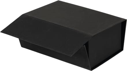 Geschenkdoos (2 Stuks) - Zwart - 35x25x11 - Magnetisch - Opvouwbaar