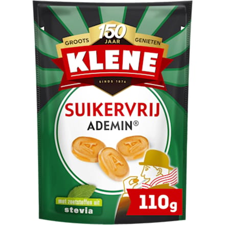 Klene Ademin - suikervrij - eucalyptus honingsmaak -  110g