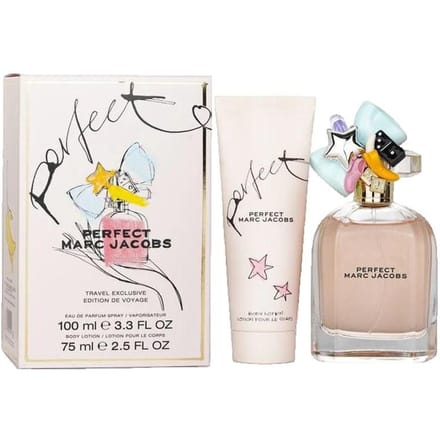 Marc Jacobs Perfect Giftset - 100 ml eau de parfum srpay + 75 ml bodylotion - cadeauset voor dames
