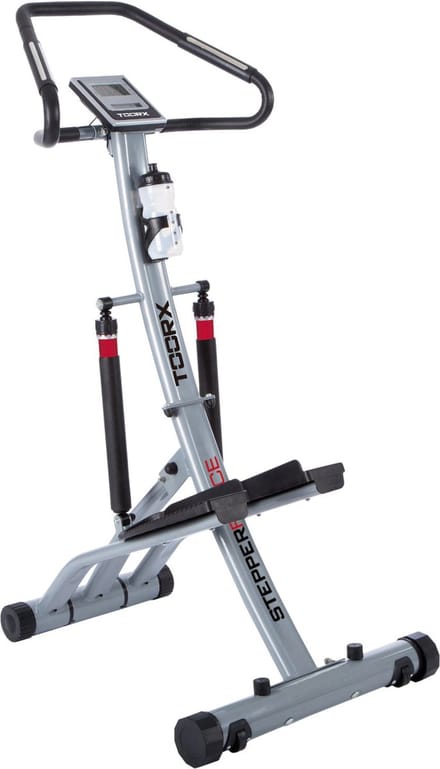 Toorx Stepper Force - Stepper - Stepper Fitness - Mini Stepper - Met Hendels - Met trainingscomputer - Hometrainer