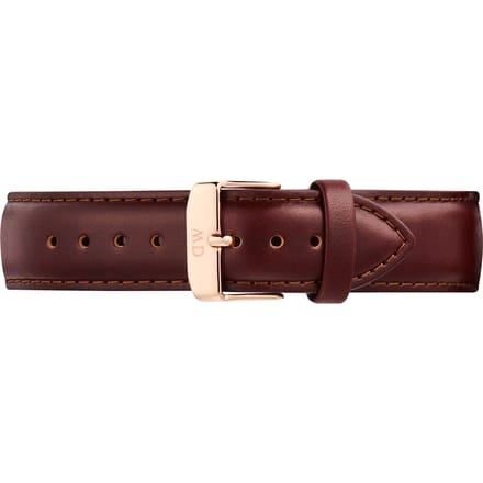 Daniel Wellington DW Strap Leather 21mm Rose Gold