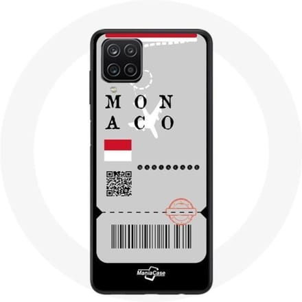 Samsung Galaxy A12 hoesje Monaco vliegticket