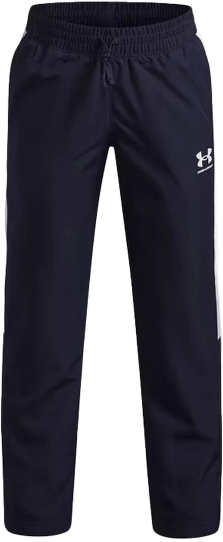 Under Armour UA B Rival Wvn Pant-BLU Jongens sportbroek - Midnight Navy - Wit