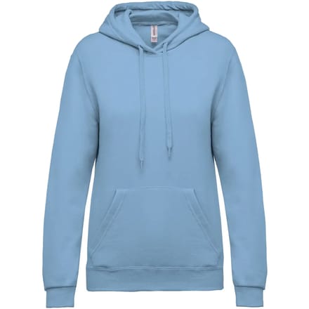 Kariban Eco damessweater met capuchon K473 - sky blue - M