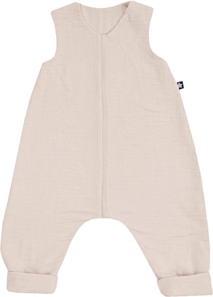 Julius Zöllner Muslin Jumper Slaapoverall - Sand - Maat 104