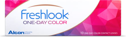 -4.00 - FreshLook® One-Day Green - 10 pack - Daglenzen - Kleurlenzen - Groen