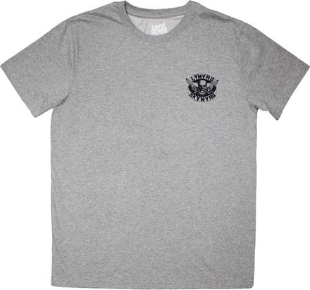 Lynyrd Skynyrd - Mini Biker Patch Logo Mono Heren T-shirt - M - Grijs