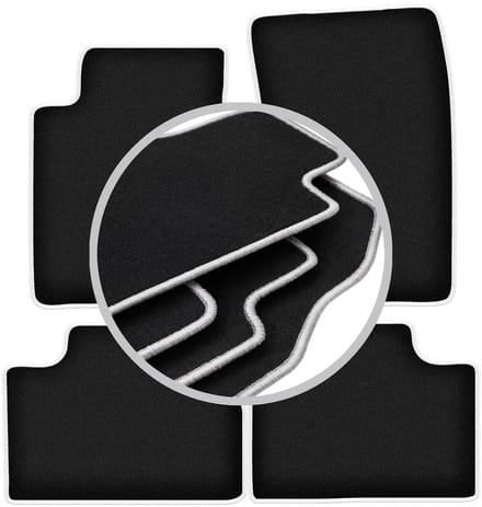 CARLUX-SILVER automatten voor: SsangYong Kyron SUV (2005-2014)