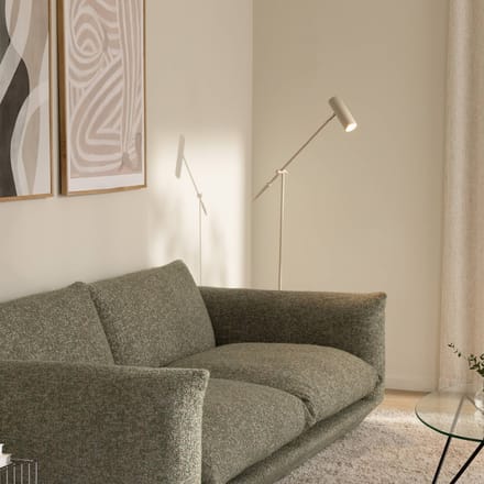 Globen Lighting vloerlamp Hubble READ, beige, metaal