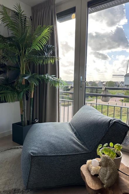 Zaque - Luxe indoor zitzak stoel - Melle Chair XL Beanbag