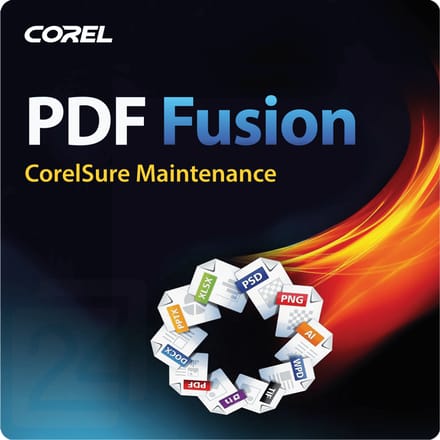 Corel PDF Fusion CorelSure Maintenance 1 - 10 User