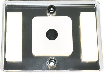 Haba Plafonniere Led Almond - Plafondlamp - Caravanlamp - mat-chroom
