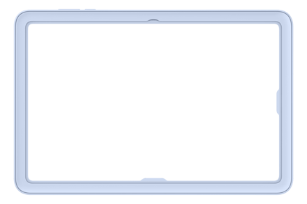 Samsung Galaxy Tab S11 Ultra Tablethoes - Frame Cover - Blauw