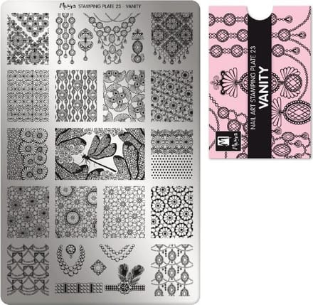 Moyra Stamping Plate 23 Vanity