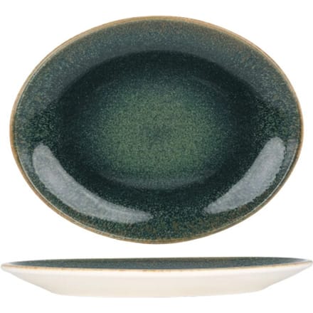 Bonna Serveerschaal - Ore Mar - Porselein - 36x28 cm - set van 2