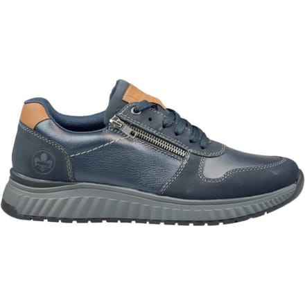 Rieker Sneakers blauw Textiel - Maat 42