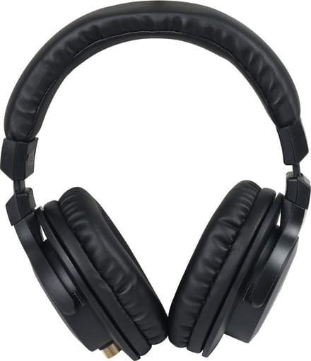 Over-ear koptelefoon - incl. kabels, adapter en case - Zwart Devine 4000