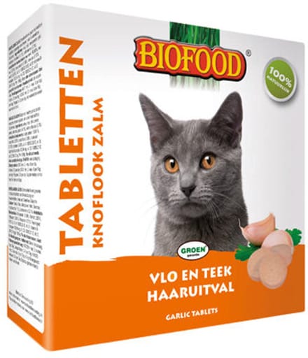 BF®Petfood Kat Knoflooktabletten - Zalm - 2 x 100 stuks