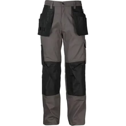 Busters Werkbroek Comfort Grijs/zwart L