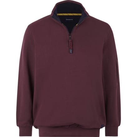 Babista herren Sweatshirt - 56/58 - donkerrood - Plus Size