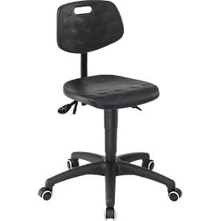 Werkstoel ProWork PW1-TR-PU, met wielen