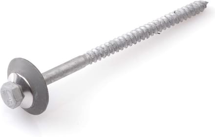 Houtdraadbout Golfplaat 7x110mm termisch verzinkt - 100 stuks