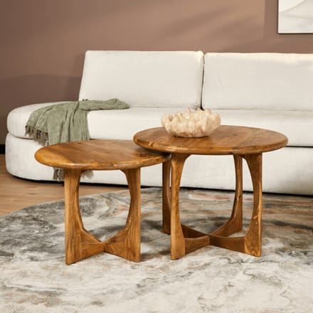 Starfurn salontafel milou naturel 70 cm