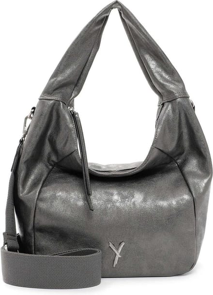 SURI FREY Schoudertas Gracey Hobo Darksilver Zilverkleurig