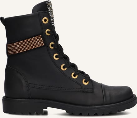 Jochie & Freaks Dana Boots Meisjes - Zwart - Maat 28