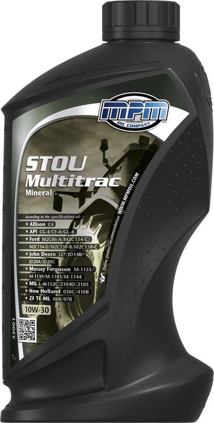 MPM Universele Tractor Olie 10w30 Gl-4 - 1 liter
