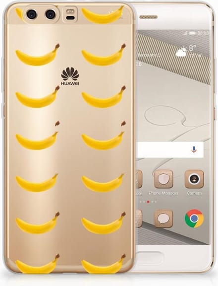 Huawei P10 Plus Siliconen Case Banana