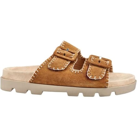 Rohde 6316 76 Slippers Cognac Suede Dames - Cognac - 37