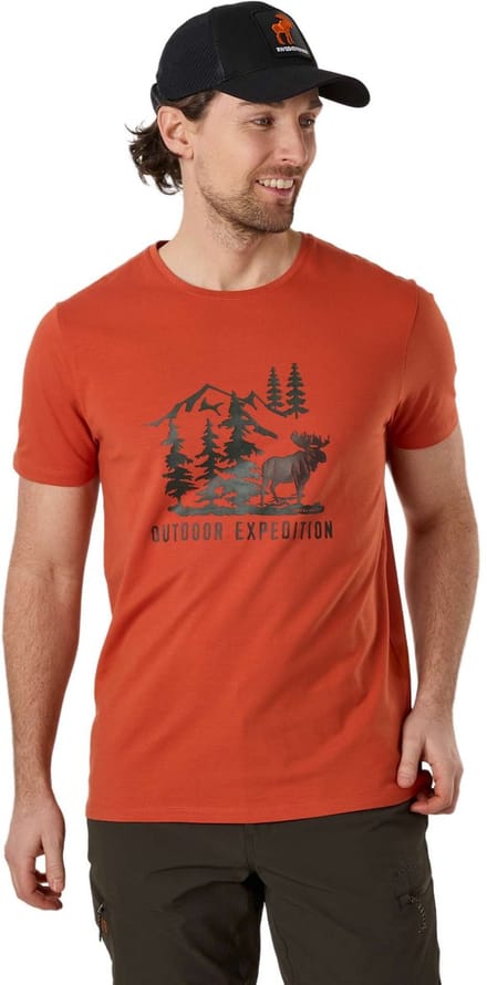 Swedemount Forest Tee TEE SS – Casualwear heren – Maat XL