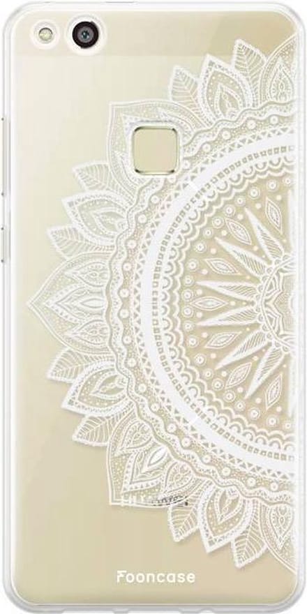 Fooncase Hoesje Geschikt voor Huawei P10 Lite - Shockproof Case - Back Cover / Soft Case - Mandala / Ibiza