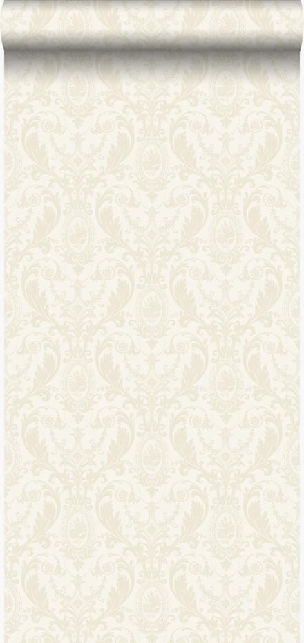 Origin Wallcoverings behang ornamenten gebroken wit - 53 cm x 10.05 m - 346215