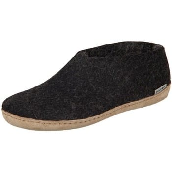 Pantoffels Glerups DK Shoe Charcoal Lammwollfilz